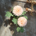 2 Heads/Branch Artificial Flowers Chrysanthemum Flower Ball Bud Fake Flower Branch Home Decor For Wedding Home Vases Decoration