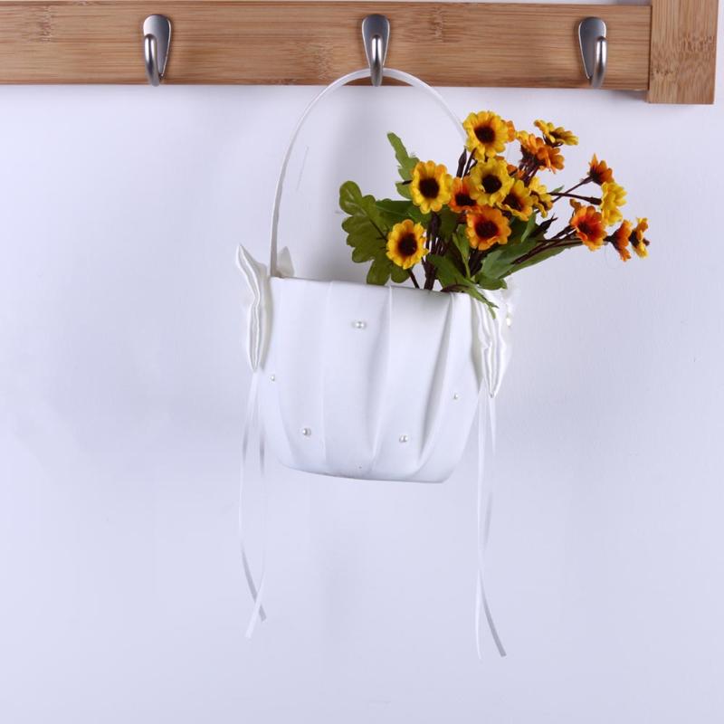 Flower Basket Planter Foldable Vase Planter Nursery Pot Artificial Flower Basket Laundry Storage Organizer Garden Decoration