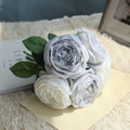 5PCS/Bouquet DIY Artificial Flowers Rose Flower Bouquet Silk Rose Flower Wedding Favors For Home Vase Decoration Wedding Flowers