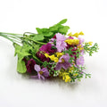 1 Bouquet 7 Branch 28 Heads Colorful DIY Silk Daisy Artificial Flowers Wedding Flower Bouquet Home Room Table Vase Decorations