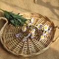 12PCS/Lot Artificial Flowers European Daisy Silk Flowers Home Vases Decor Wedding Decoration DIY Scrapbooking Flowers Gifts